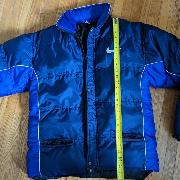 Vintage Nike Blue Puffer Jacket - Picture 10 of 11